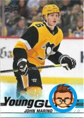 John Marino #458 - 2019-20 Series 2 - Young Guns Rookies
